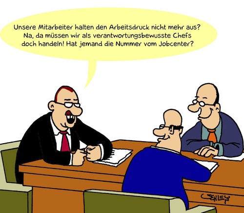 Cartoon: Verantwortung (medium) by Karsten Schley tagged arbeit,jobs,arbeitgeber,arbeitnehmer,verantwortung,wirtschaft,business,arbeit,arbeitgeber,jobs,arbeitnehmer,verantwortung,wirtschaft,business