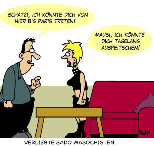 Cartoon: Verliebt (medium) by Karsten Schley tagged beziehungen,ehe,erotik,verliebtheit,liebe,frauen,männer,männer,frauen,liebe,verliebtheit,erotik,ehe,beziehungen