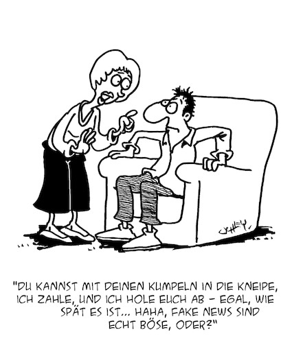 Cartoon: Voll gemein! (medium) by Karsten Schley tagged fake,news,ehe,liebe,beziehungen,freunde,kneipen,pubs,männer,frauen,gesellschaft,medien,internet,fake,news,ehe,liebe,beziehungen,freunde,kneipen,pubs,männer,frauen,gesellschaft,medien,internet