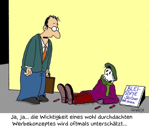 Cartoon: Werbung (medium) by Karsten Schley tagged werbung,marketing,verkaufen,geld,gesellschaft,wirtschaft,werbung,marketing,verkaufen,geld,gesellschaft,wirtschaft,handel,verkauf