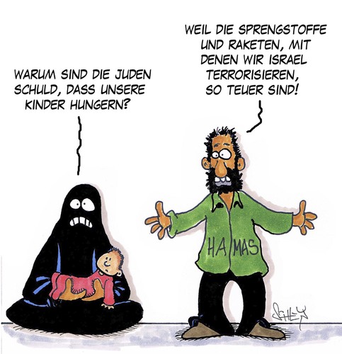 Cartoon: Zu teuer! (medium) by Karsten Schley tagged terror,israel,hamas,palestinenser,terror,israel,hamas,palestinenser