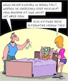 Cartoon: Alternativ (small) by Karsten Schley tagged medizin,scharlatane,leben,tod,männer,frauen,sex,gesundheit,gesellschaft