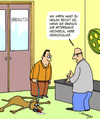 Cartoon: Armer Hund (small) by Karsten Schley tagged tiere,männer,mann,haustiere,gesellschaft