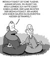 Cartoon: Bedächtigkeit (small) by Karsten Schley tagged religion,buddhismus,gesellschaft,deutschland