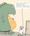 Cartoon: Beim Arzt (small) by Karsten Schley tagged fettleibigkeit,gastronomie,übergewicht,ernährung,fastfood,gesundheit,ärzte,monster,filme,unterhaltung,comics,medien