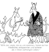 Cartoon: Besser als vorher (small) by Karsten Schley tagged teufel,hölle,leben,tod,sicherheit,frieden,religion,politik,gesellschaft