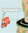 Cartoon: Corona - Die Kurve (small) by Karsten Schley tagged corona,wissenschaft,forschung,politik,gesundheit,todesrate,gesellschaft,europa