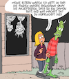 Cartoon: Dämonisch (small) by Karsten Schley tagged eltern,töchter,beziehungen,freunde,liebe,mythen,legenden,verwünschungen,horror,filme,bücher,comics,medien,gesellschaft