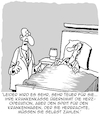 Cartoon: DAS wird teuer!! (small) by Karsten Schley tagged gesundheit,operationen,krankenkassen,spritpreise,ärzte,patienten,preissteigerungen,inflation,rezession,politik,gesellschaft