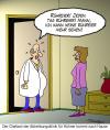 Cartoon: Der Abtreibungs-Arzt (small) by Karsten Schley tagged medizin,tiere,ehe,abtreibung