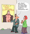 Cartoon: Endlich!! (small) by Karsten Schley tagged politik,wahlen,wählende,kandidaten,parteien,ehrlichkeit,wahlversprechen,demokratie,medien,gesellschaft
