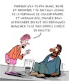 Cartoon: Espece de Raciste! (small) by Karsten Schley tagged pauvrete,richesse,economie,politique,bigoterie,racisme,societe