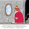 Cartoon: Frau im Spiegel... (small) by Karsten Schley tagged märchen,literatur,filme,monarchie,werbung,fernsehen,schönheit,frauen
