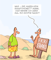 Cartoon: Ganz nackt!! (small) by Karsten Schley tagged urlaub,reisen,strand,fkk,sommer,ferien,tourismus,smartphones,mode,technik,nacktheit,gesellschaft