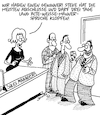 Cartoon: Gewonnen!! (small) by Karsten Schley tagged medien,moden,sprache,business,sales,wirtschaft,vertrieb,gesellschaft