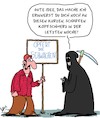 Cartoon: Gute Idee! (small) by Karsten Schley tagged coronavirus,covid19,fake,news,verschwörungstheorien,politik,bildung,egoismus,tod,gesundheit,soziales,gesellschaft
