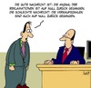 Cartoon: Gute Nachrichten (small) by Karsten Schley tagged verkäufer,verkaufen,umsatz,verkaufszahlen,profit,wirtschaft,business,reklamationen,kundenservice,geld,manager,kunden,absatz,service