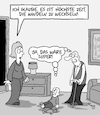 Cartoon: Höchste Zeit! (small) by Karsten Schley tagged familie,generationen,babies,alter,inkontinenz,pflege,gesellschaft