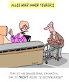 Cartoon: Immer TEURER!! (small) by Karsten Schley tagged preise,inflation,teuerung,warenkorb,verbraucher,supermärkte,wirtschaft,politik,handel,transport,einkommen,gesellschaft