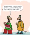 Cartoon: Indeterminee (small) by Karsten Schley tagged contrats,travail,employeurs,employes,terrorisme,religion,politique