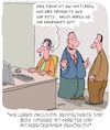 Cartoon: Inklusion (small) by Karsten Schley tagged inklusion,gesundheit,benachteiligungen,kunden,kundenservice,callcenter,arbeitgeber,arbeitnehmer,business,wirtschaft,dienstleistungen,management,personaler,gesellschaft