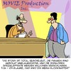 Cartoon: Intellektuelle Filmkultur (small) by Karsten Schley tagged film,unterhaltung,business,wirtschaft,gesellschaft,filmwirtschaft,filmproduktion,filmproduzenten,filmemacher,autoren