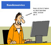 Cartoon: Kundenservice (small) by Karsten Schley tagged service,beziehungen,liebe,kundenservice,wirtschaft,gesellschaft,mann,frau,ehe,heiraten