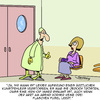 Cartoon: Kunstfehler (small) by Karsten Schley tagged medizin,krankenhäuser,ärzte,ärztepfusch,kunstfehler,tod,alkohol,ehe,ehemänner,ehefrauen,witwen
