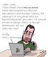 Cartoon: Lieber Vladi (small) by Karsten Schley tagged ukraine,eu,beitrittskandidaten,korruption,krieg,russland,selenskyj,putin,politik,militär