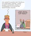 Cartoon: Märkte in Trouble! (small) by Karsten Schley tagged aktien,aktienkurse,börse,investitionen,spekulation,gewinne,verluste,kursphantasie,analysten,wirtschaft