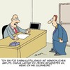 Cartoon: Menschlichkeit zählt! (small) by Karsten Schley tagged wirtschaft,business,arbeit,arbeitgeber,arbeitnehmer,humanität,menschlichkeit,jobs
