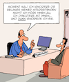 Cartoon: Mitarbeiter-Belange (small) by Karsten Schley tagged arbeit,jobs,arbeitgeber,arbeitnehmer,arbeitnehmerinteressen,management,mitsprache,teilhabe,wirtschaft,business,gesellschaft