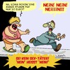 Cartoon: NEIN!!! (small) by Karsten Schley tagged sex,kriminalität,frauen,männer,gesetze,justiz,ehe,beziehungen,vergewaltigung,nötigung,gesellschaft,deutschland