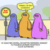Cartoon: Offene Gesellschaft (small) by Karsten Schley tagged gesellschaft,religion,männer,frauen,toleranz,sexualität,kleidung,mode