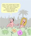 Cartoon: Paradies?? (small) by Karsten Schley tagged adam,eva,paradies,religion,gott,christentum,männer,frauen,fußball,kneipen