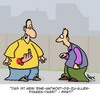 Cartoon: Passt schon!! (small) by Karsten Schley tagged soziales,kommunikation,mode,beziehungen,fragen,antworten,politik,sex,männer,frauen,philosophie
