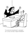 Cartoon: Pure Magie! (small) by Karsten Schley tagged finanzen,steuern,einkommen,einkommenssteuer,hochsteuerland,finanzbeamte,geld,staat,politik,gesellschaft,deutschland