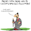 Cartoon: Referendum (small) by Karsten Schley tagged brexit,europe,eu,economy,business,uk,money,referendum,elections