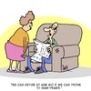 Cartoon: Retirement (small) by Karsten Schley tagged work,retirement,pensions,jobs,economy,business,politics