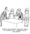 Cartoon: RunderTisch (small) by Karsten Schley tagged politik,verhandlungen,gespräche,kommunikation,meinungen,meinungsverschiedenheiten,konflikte,konfliktlösungen,begriffe,details,gesellschaft