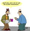 Cartoon: Spende (small) by Karsten Schley tagged essen,ernährung,zucker,armut,spenden,gesellschaft