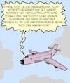 Cartoon: Starker Verkehr (small) by Karsten Schley tagged luftverkehr,flugzeuge,fluglotsen,reisen,tourismus,transport,luftsicherheit,privatisierung,wirtschaft