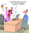 Cartoon: STRESS!!! (small) by Karsten Schley tagged stress,arbeit,jobs,gesundheit,business,wirtschaft,ausgeglichenheit,gleichmut,druck,gesellschaft