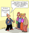 Cartoon: Succes ! (small) by Karsten Schley tagged buereau,economie,employeurs,employes,equipes,teams,succes,societe