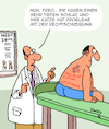 Cartoon: Tiefschlaf (small) by Karsten Schley tagged katzen,menschen,ärzte,patienten,gesundheit,schlaf,rechtschreibung,gesellschaft