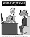 Cartoon: Vogelfutter (small) by Karsten Schley tagged business,jobs,verkauf,profit,markt,gewinn