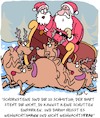 Cartoon: WeihnachtsFRAU?? (small) by Karsten Schley tagged weihnachten,traditionen,religion,männer,frauen,jobs,gleichberechtigung,gesellschaft