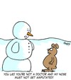 Cartoon: You lie! (small) by Karsten Schley tagged snow,health,nature