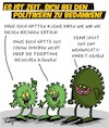 Cartoon: Zeit zum DANKE! sagen (small) by Karsten Schley tagged politik,politiker,corona,coronamaßnahmen,pandemie,impfstoff,mutanten,omicron,gesundheit,gesellschaft,kompetenz,medien