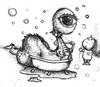 Cartoon: My Pet Monster (small) by urbanmonk tagged drawing